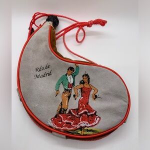 Vintage BOTA BAG Made in Spain.  Spanish dancers!